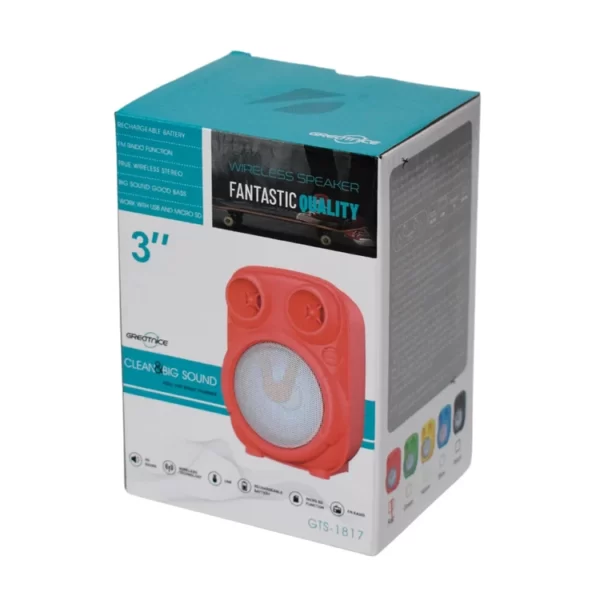اسپیکر بلوتوثی GTS-1817 - تصویر 3